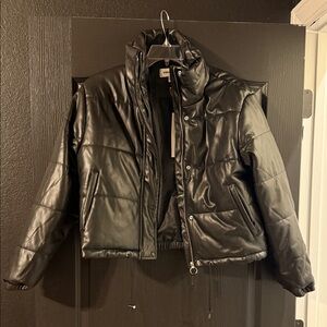 Vigoss Black Quilted Jacket